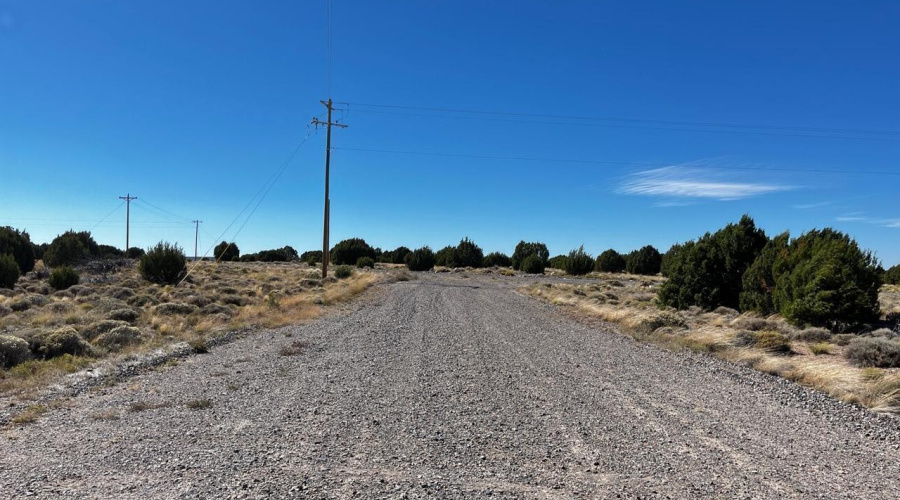 Looking West from NW Corner of Property