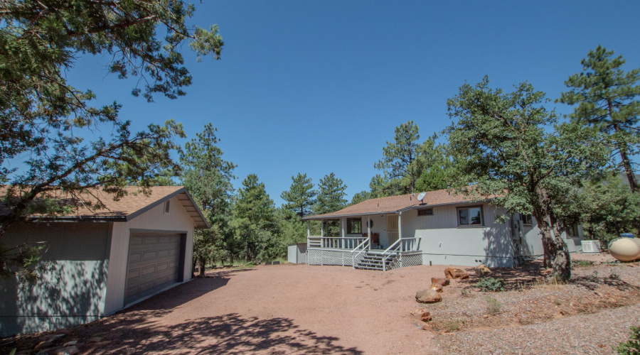 House looking from Mogollon Dr