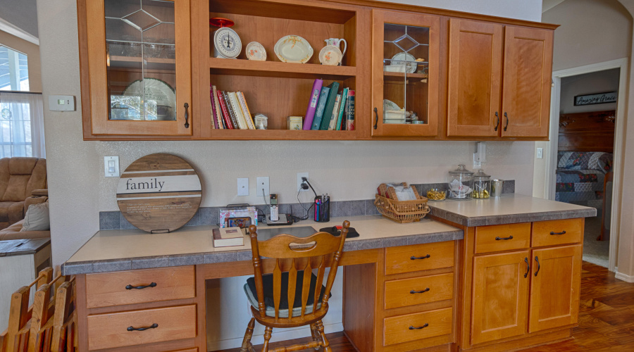 Kitchen desk