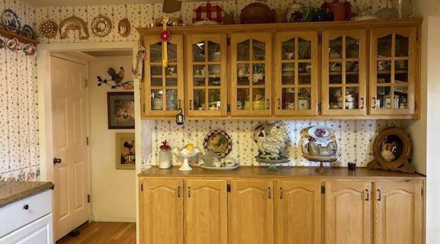 Built In Cabinet in Kitchen