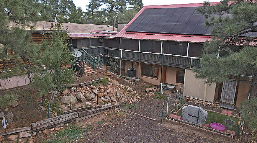 Drone View Yard