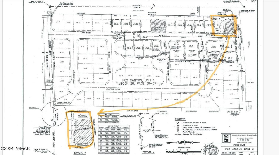 Easement survey