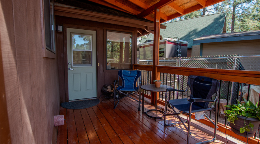 Rear Porch