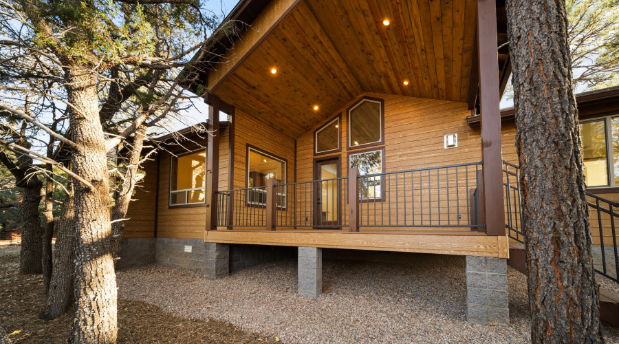 Covered Back Deck