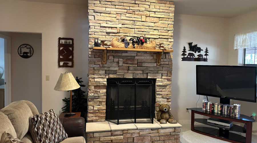 custom gas fireplace