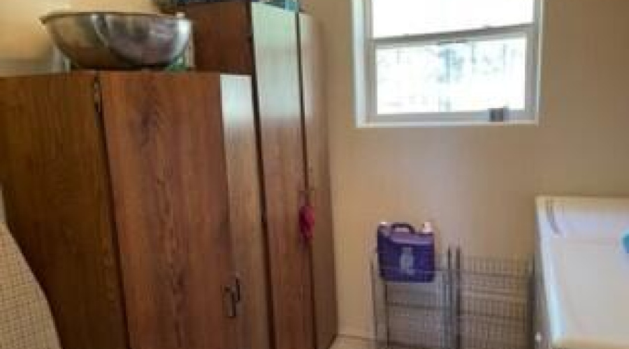 storage in laundry room