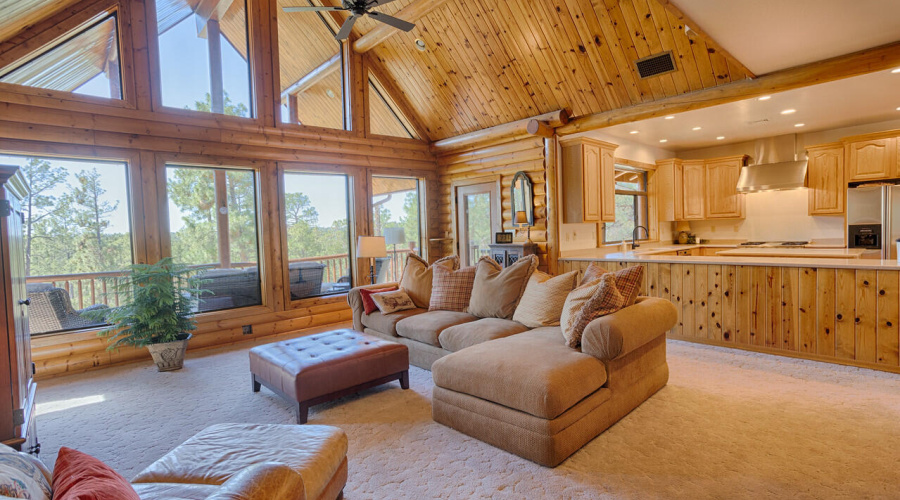 Living Room and Kitchen