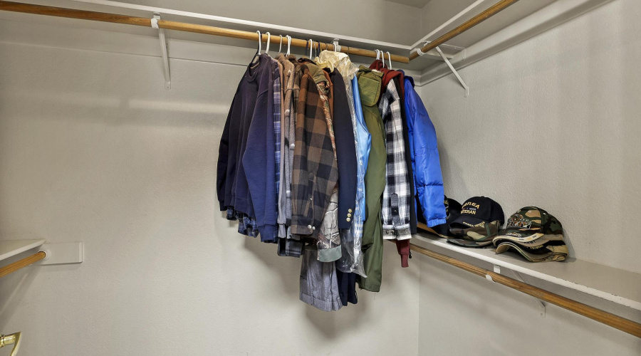 Primary Walk In Closet