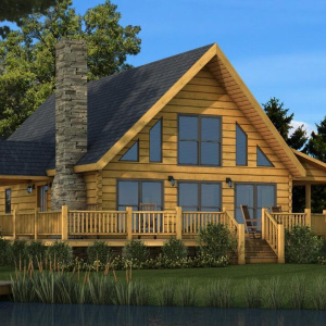 Artist Rendering of Custom Home