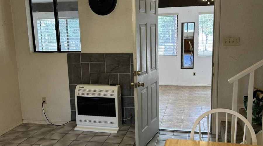 from kitchen looking towards front room