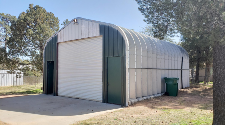 Quonset Garage fr NE