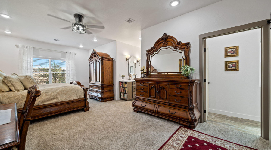 Spacious Primary Bedroom