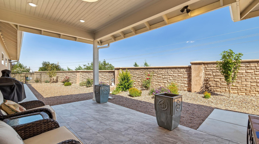 Covered Patio Off The Kitchen