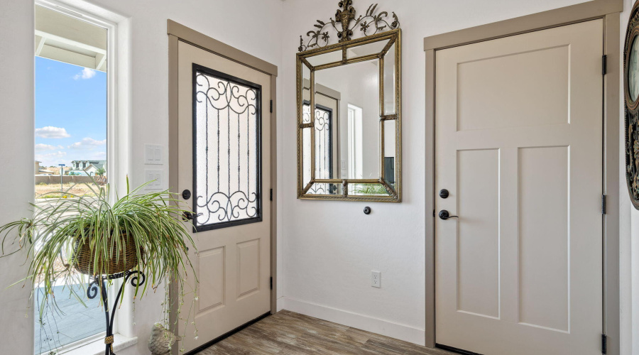 Front Door and Garage Access