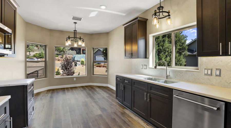 Kitchen to Dining Area