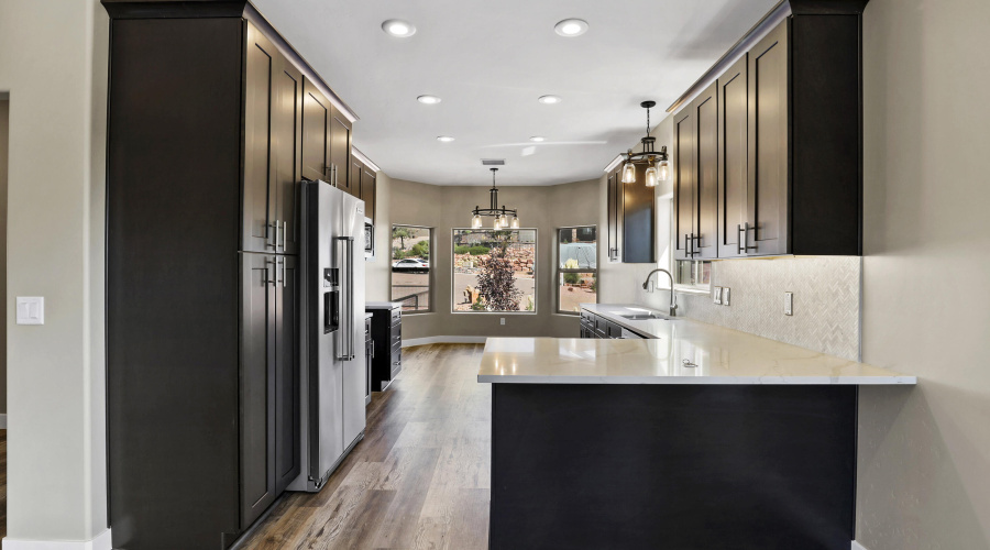 Kitchen to Dining Area