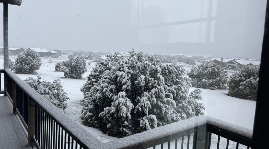 Back deck_snow