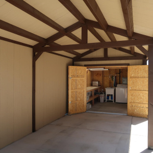 Custom Lot with Custom Built Shed and Ca