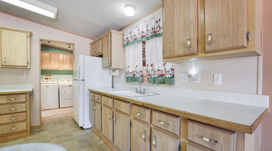 Kitchen- Laundry Room