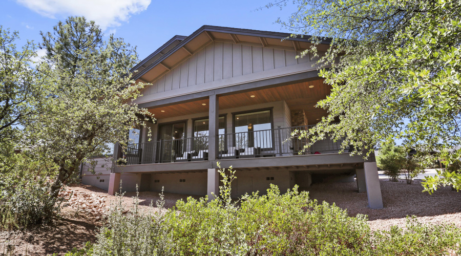 Covered Back Deck