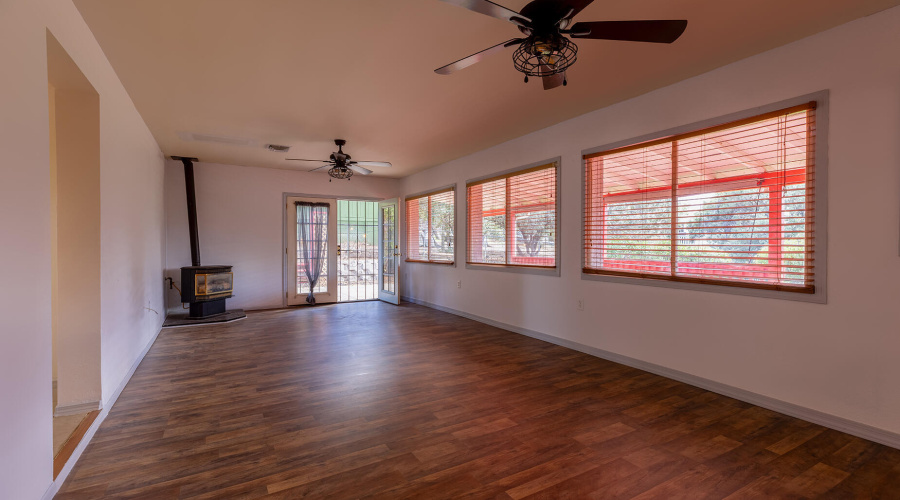 Family Room and Fireplace