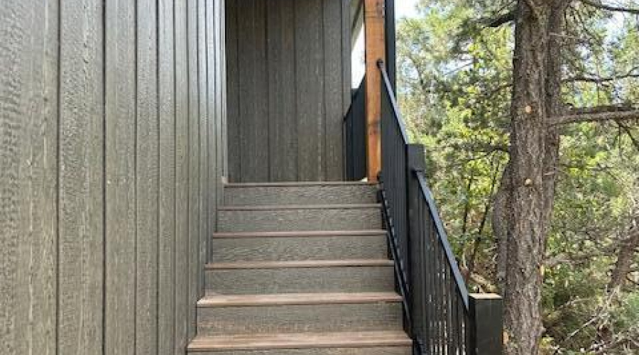 Stairs off Back Deck