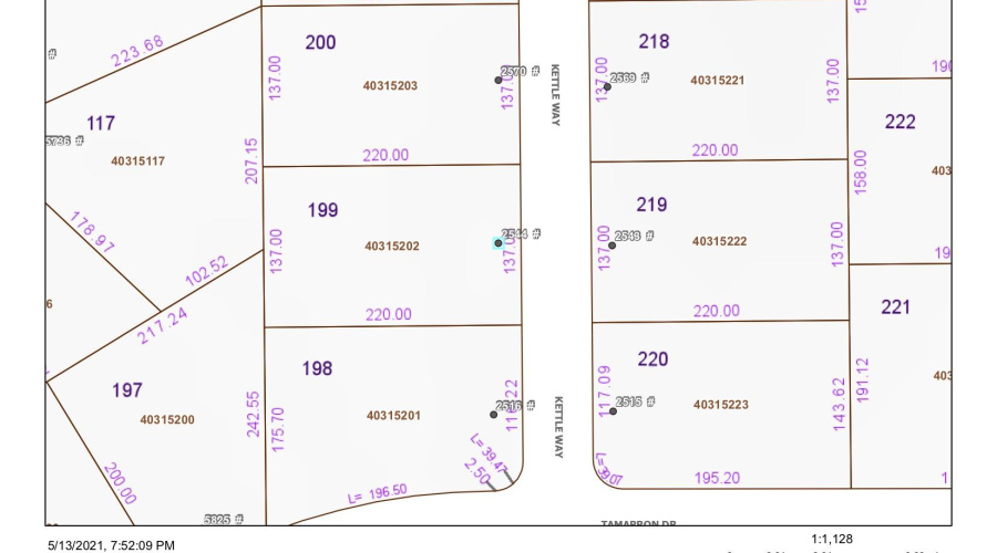 Plat Map 2544 Kettle Way