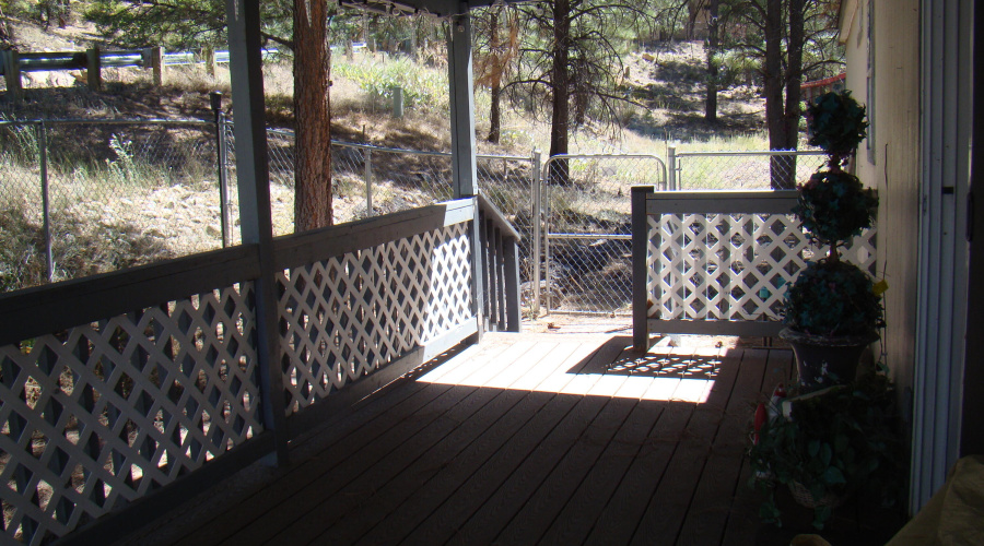 Back deck