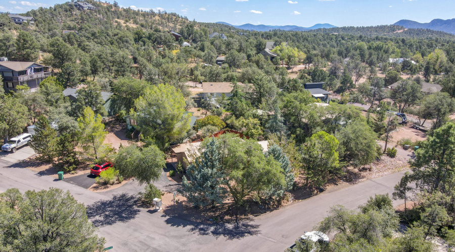 Aerial View of Neighborhood