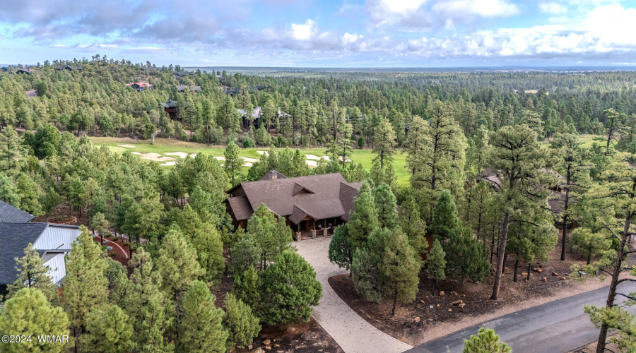 Aerial Of Front Exterior