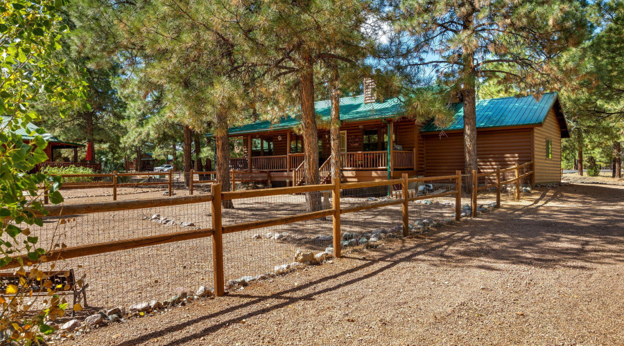 FENCED BACK YARD