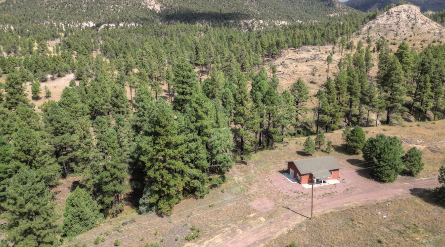 Aerial including National Forest