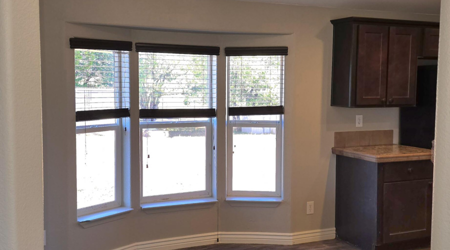 Kitch Dining Area Bay Window