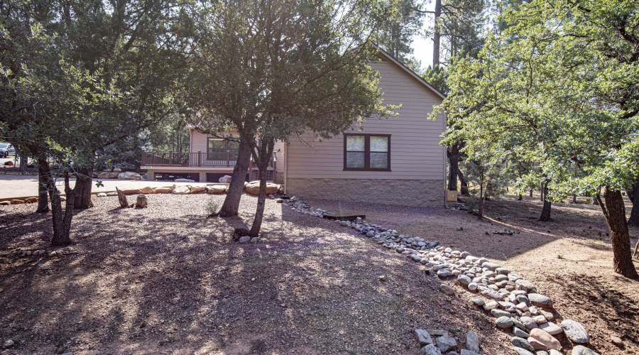 Back Yard Planned Drainage Area