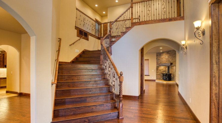 Grand Staircase in Foyer