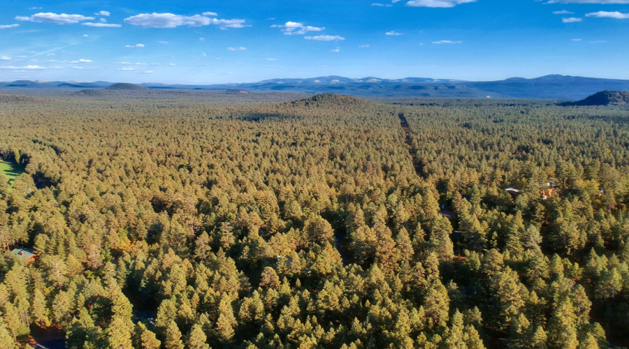 Aerial South To White Mountains