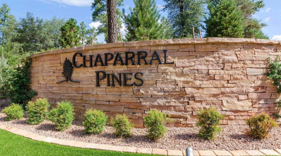 Chaparral Pines Entry