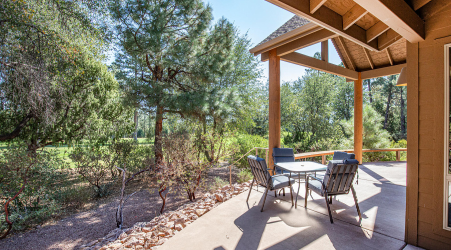 Covered Patio off Guest Master Suite