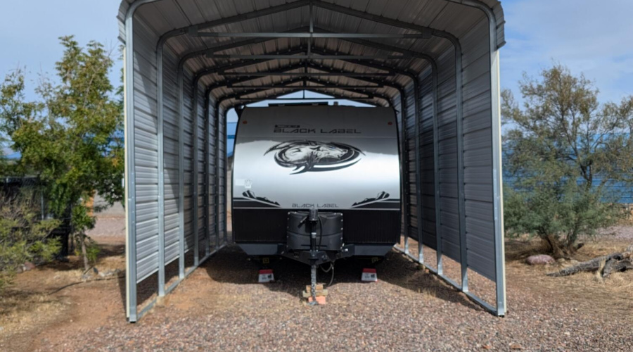 Tall RV carport