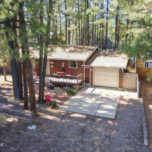 Aerial View of the Home