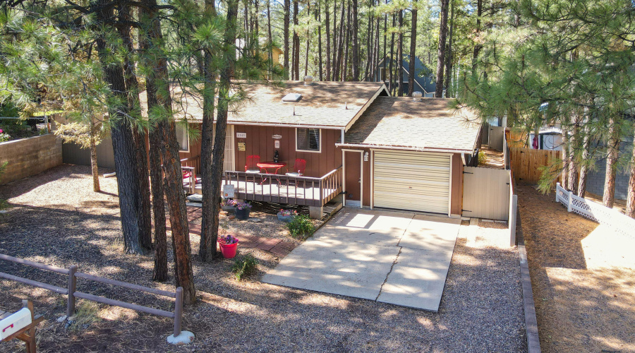 Aerial View of the Home