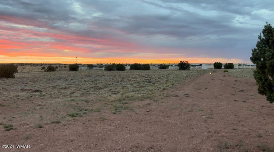 Land with Sunset