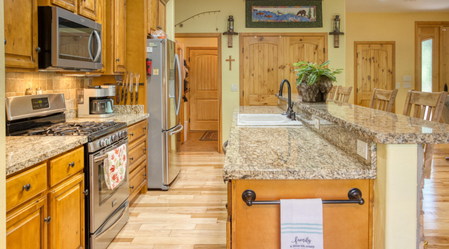 Solid Granite Counters