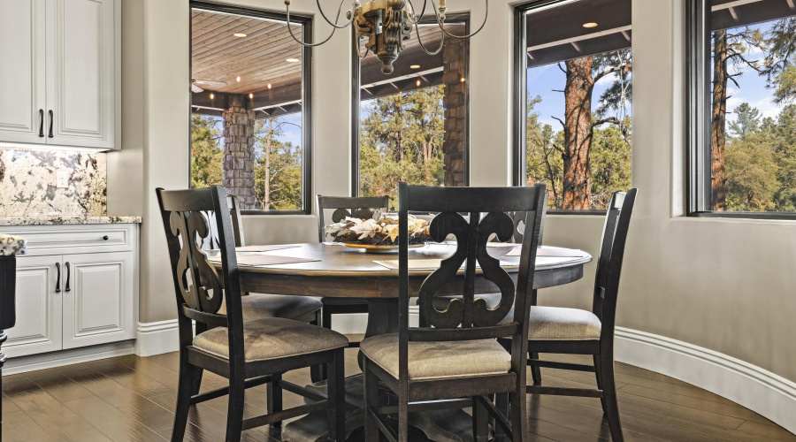 Informal Dining Area off of Kitchen