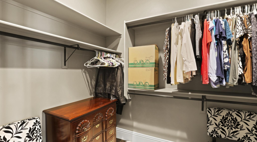 2 Walk in Closets in Primary Bedroom