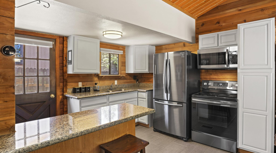 Newer stainless steel appliances