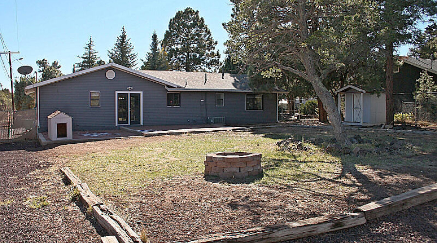 Landscaped Back Yard