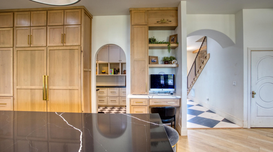 Floor to Ceiling Cabinetry