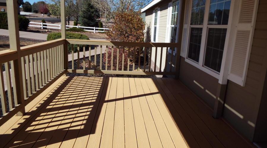 Trex decking