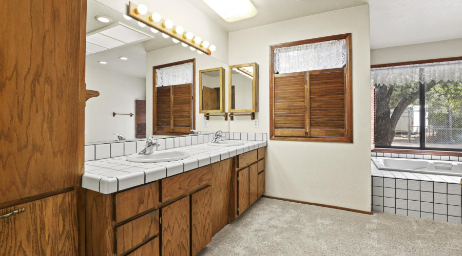 Primary Bath Dual Vanity